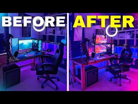 MY INSANE Gaming and Streaming Setup + Room Tour! 