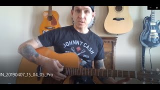 Stray Cat Strut - Acoustic Guitar Lesson