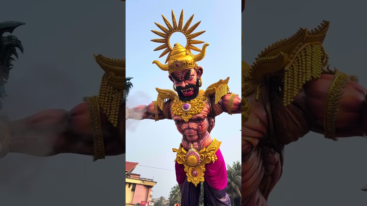 Gajanan Yuvak mandal 2024 best Narkasur winners of 2024