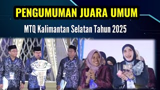 Download Lagu Juara Umum MTQ tingkat Provinsi Kalimantan Selatan tahun 2025 di Kabupaten Banjar MP3