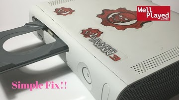 Xbox 360 Stuck Disc Tray Repair Simple Easy Fix (Works With Xbox And Xbox 360)