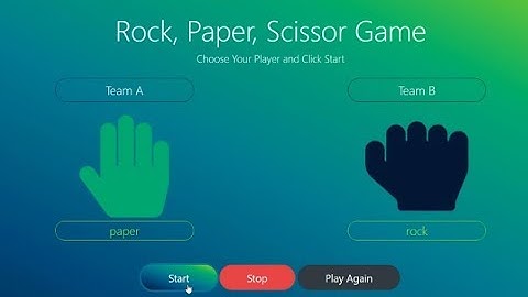 Build a Rock, Paper, Scissor Game in Pure Javascript