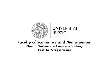 Universität Leipzig - Chair in Sustainable Finance & Banking