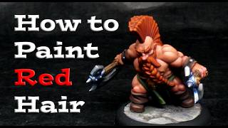 How to Paint Red Hair
