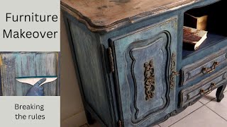 How To Create Layers & Textures with Chalk Paint. Furniture Makeover.