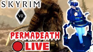 Skyrim VR Permadeath LIVE #7