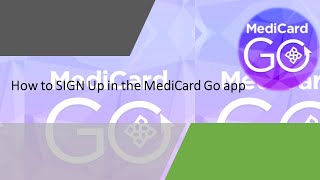 How to SIGN UP in the MediCard GO app screenshot 4