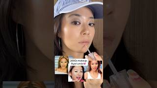 2000s makeup tutorial inspired by lee hyori unnie #shorts #makeuptutorial #tiktok