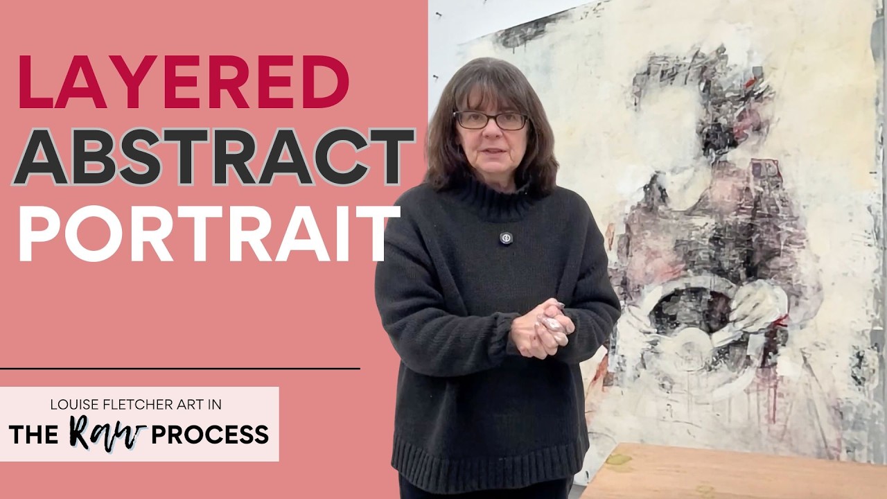 Сила многослойности в абстрактных портретах