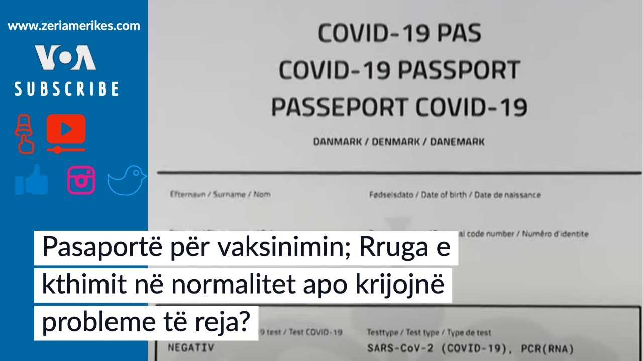 Billedresultat for Pasaportë për vaksinimin; Rruga e kthimit në normalitet apo krijojnë probleme të reja?