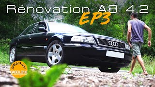 Ce que j'ai fait moi même aurait valu un chèque à 4 chiffres chez Audi : Rénovation A8 Ep3