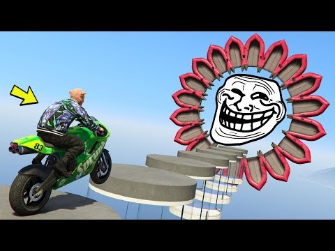 GTA 5 ONLINE 🐷 MEGA TROLL MOTO 3 !!! 🐷 GARE TROLL 🐷N*81🐷 GTA V ONLINE 🐷 DAJE !!!