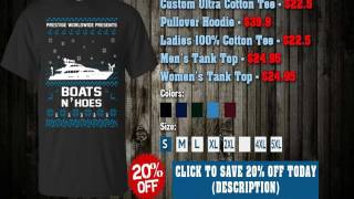 PRESTIGE WORLDWIDE PRESENTS: BOATS 'N' HOES SHIRT, HOODIE, TANK