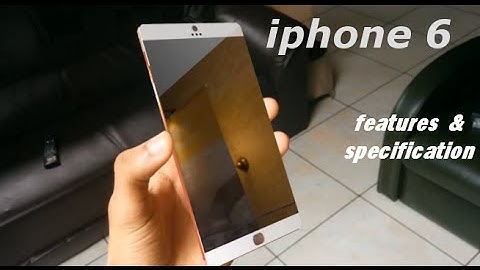 Apple Iphone 6  concept and features ( official )