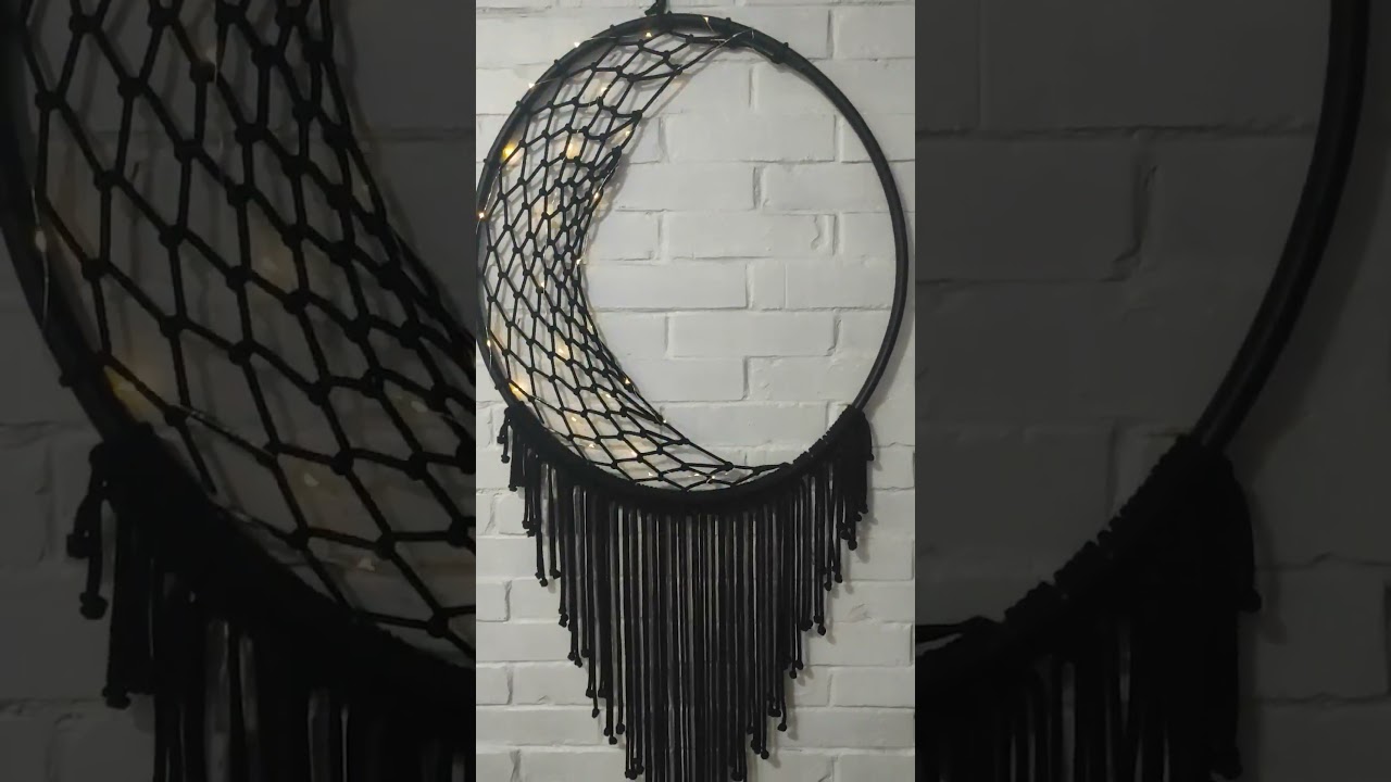 Maxi Atrapasueños de luna, con luz