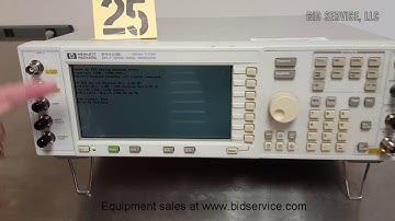 Hewlett Packard E4433B ESG D Signal Generator #62144