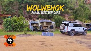 Camping at Wolwehok Campsite Near Paarl in the Western Cape