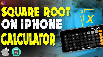 how to do square root on iPhone calculator | F HOQUE |