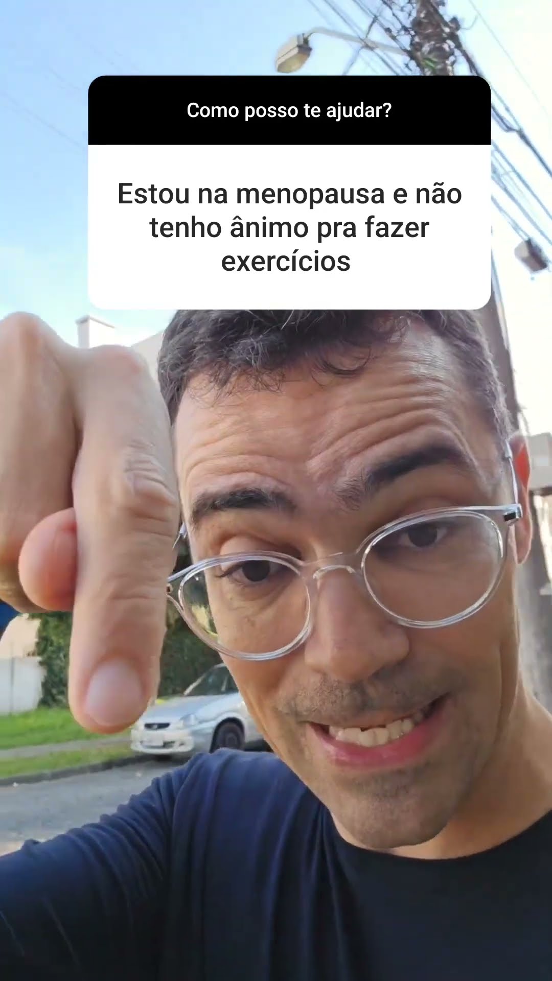 Me conta aqui como os exercícios têm te ajudado. ?