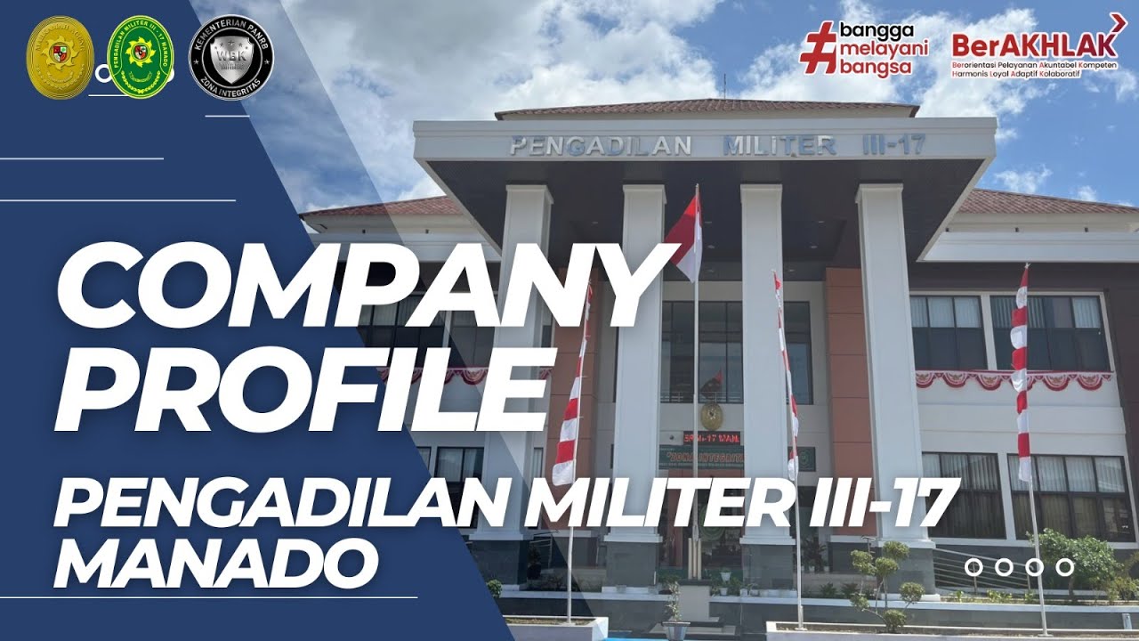 Company Profile Pengadilan Militer III-17 Manado