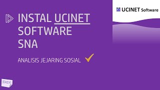Cara Menginstal UCINET | Software SNA screenshot 1