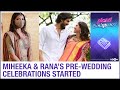 Rana Daggubati & Miheeka Bajaj’s pre-wedding festivities started; matching mask stands highlight