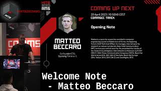 #HITB2023AMS #COMMSEC Welcome Note - Matteo Beccaro