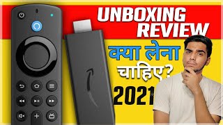 [Unboxing] Amazon Fire Tv Stick 3rd Generation 2021 in हिंदी ? || Review