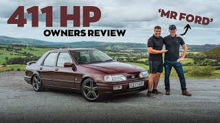 Exploring a 411BHP Ford Sierra Sapphire Cosworth with its proud owner!