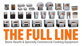 Wood Stone's Full Line of Stone Hearth and Commercial Cooking Equipment