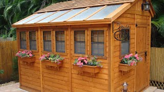 Cedar Shed Kits | SunShed Garden 8x12 Assembly Video