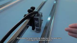 A1200 Non Woven Cross Cutting Machine With Online Handle Attaching