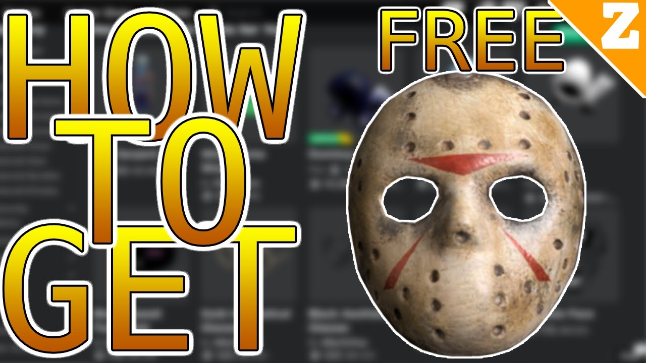 How To Get The Hockey Mask For Free Roblox Youtube - roblox free jason mask