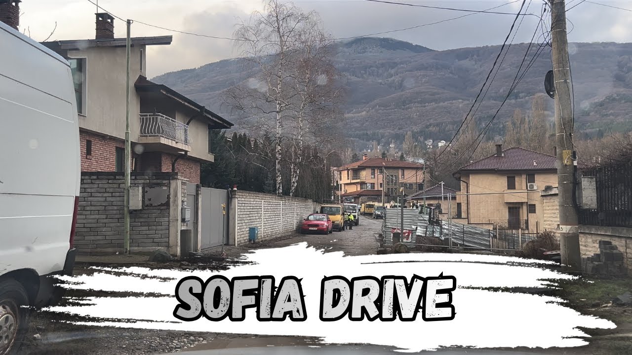 No Copyright | Driving Through Sofia 🇧🇬