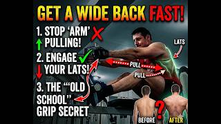Build a 3D BACK: Stop Pulling With Your Arms! 🔥 Net Worth