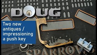 AmEx and SBCO Crank Antique Padlocks [176] @dougpickslocks