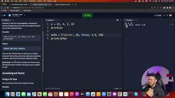Sets in Python   Python Tutorial   Day #31