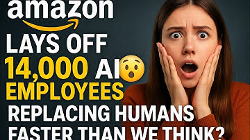 “Amazon Lays Off 14,000 Employees😱AI 🤖Replacing Humans Faster Than We Think? | #viral #youtube #tech