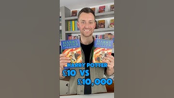 £10 vs £10,000! Harry Potter and the Half Blood Prince First Editions