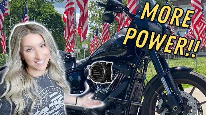 HOW TO: INSTALL AN AIR CLEANER ON YOUR HARLEY! Van...