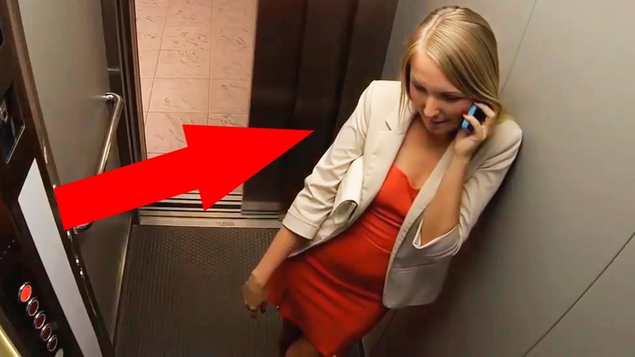 10 Weird Elevator Moments Caught On Camera Youtube