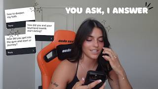 Q&A: my gym journey, faith and relationships
