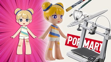 Making My First Pop Mart Style Toy from Scratch | Design, 3D Print & Paint