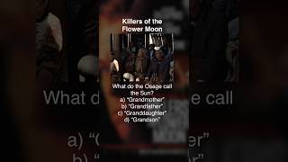 Killers of the Flower Moon - Apple Original Film - 6th Single Question #movietrivia screenshot 1
