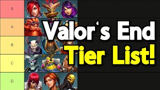 Paladins Season 6 Valor's End Meta Tier List! (Opinion)