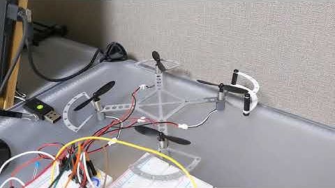 esp32とL293Dでドローン用モーターを4つ回してみる