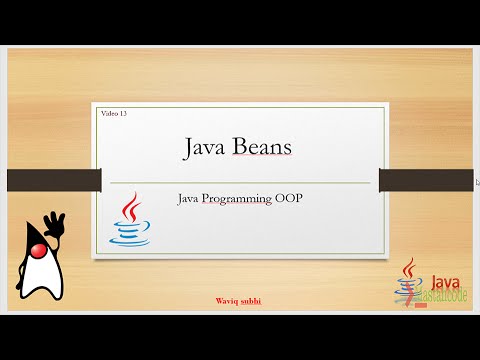 Video: Apakah kegunaan Java Bean?