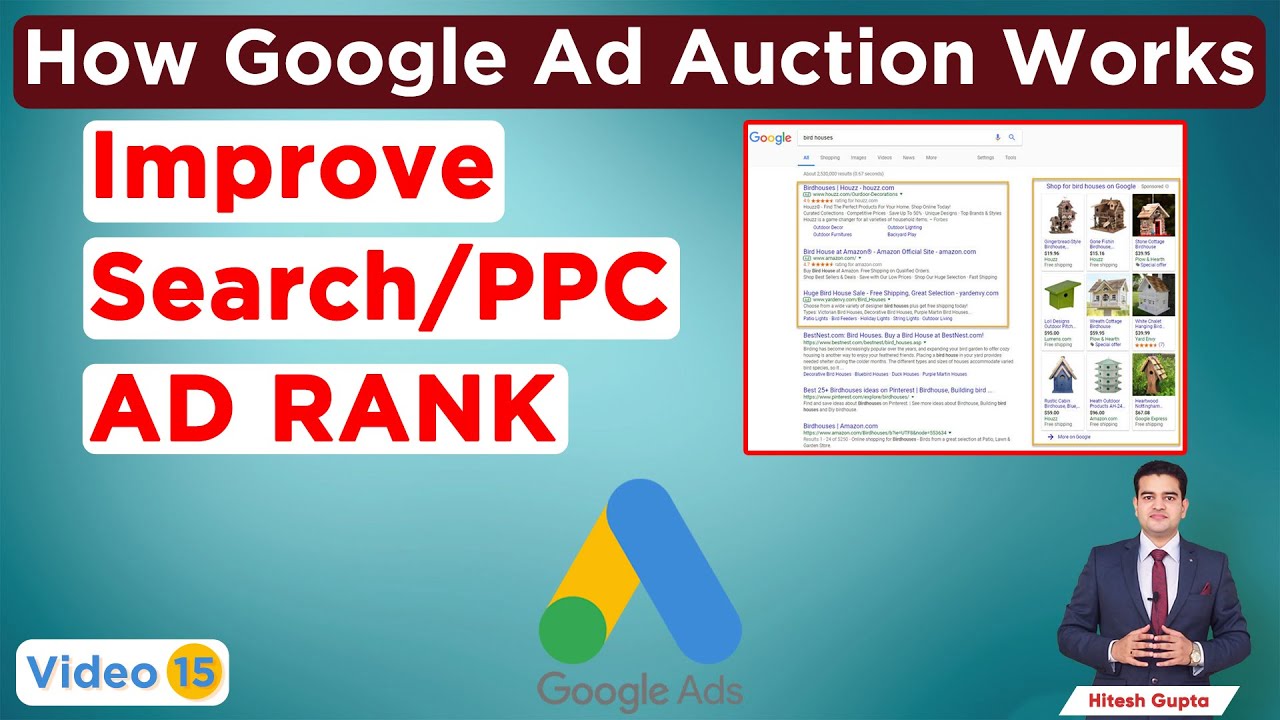 How Google Ad Auction Works | What Is Google Search Ads Auction | Google Ads Tutorial In Hindi 2020 (video lesson)