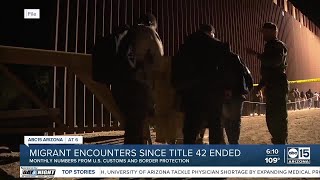 Migrant encounters since Title 42 ended