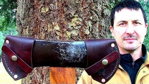 Double Bit Axe Sheath - Wranglerstar